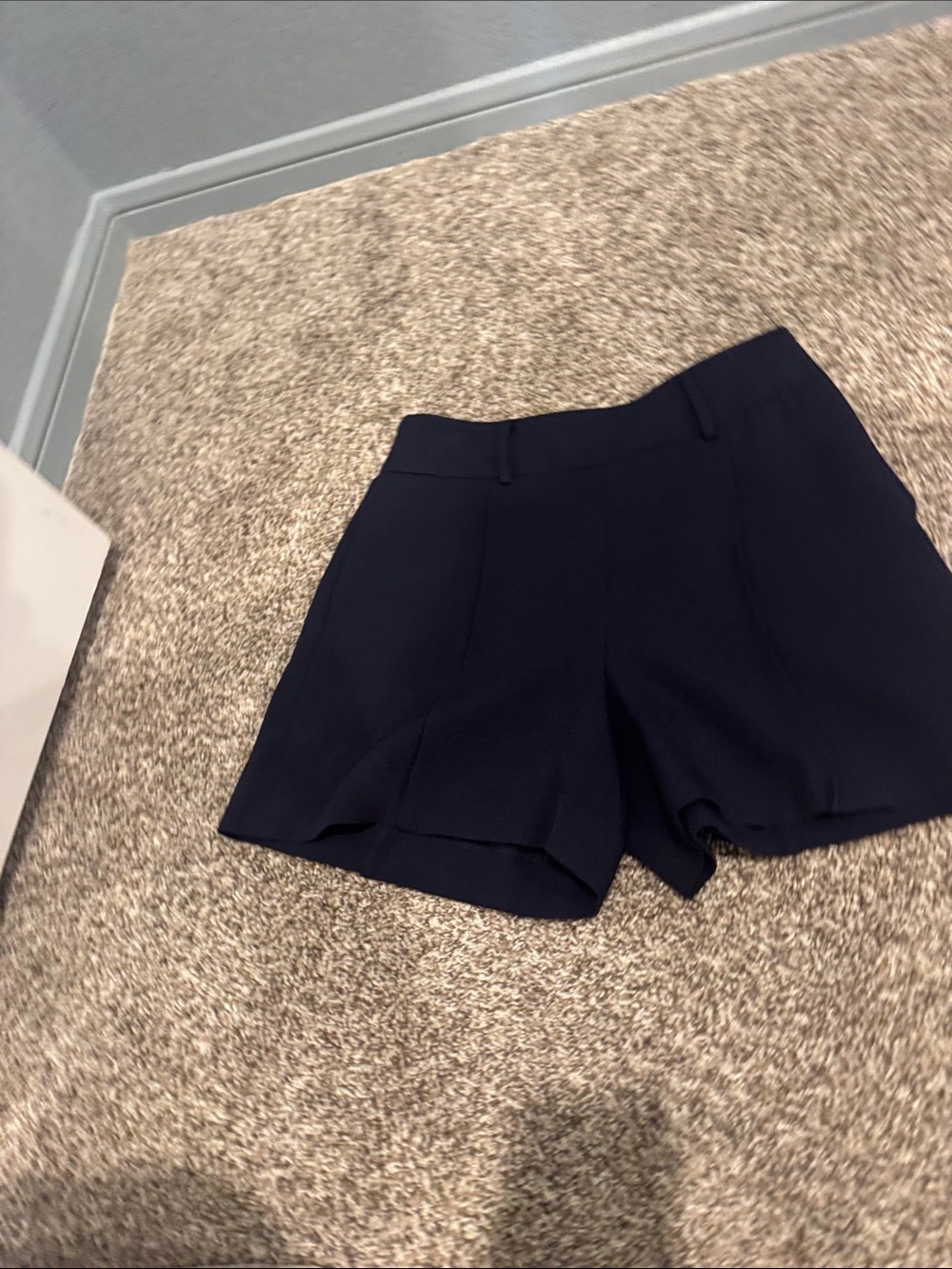 1. State Navy High-Waist Tailored Shorts